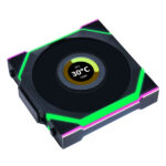 LIAN LI UNI FAN CL Wireless 120mm Black (3-Pack with Controller) – Premium RGB PWM Case Fans