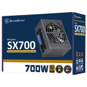 SilverStone SX700-G – 700W SFX-L Power Supply, Cybenetics Gold, PCIe 5 Ready, Fully Modular
