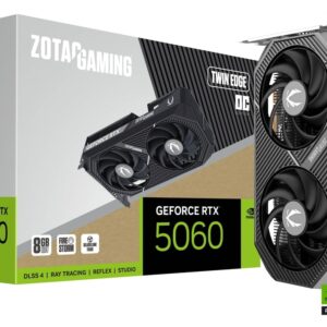 ZOTAC GAMING GeForce RTX 5060 Twin Edge OC – 8GB GDDR6 Gaming Graphics Card