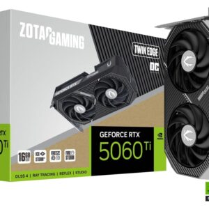 ZOTAC GAMING GeForce RTX 5060 Ti Twin Edge OC – 16GB GDDR6 Gaming Graphics Card