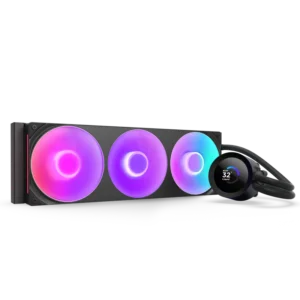 NZXT Kraken Plus 360 RGB V2 Black Cooler | High-Performance AIO Liquid Cooling