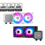 MSI MAG CORELIQUID A13 240 WHITE | 240mm All-in-One CPU Liquid Cooler with ARGB Pump & White Radiator