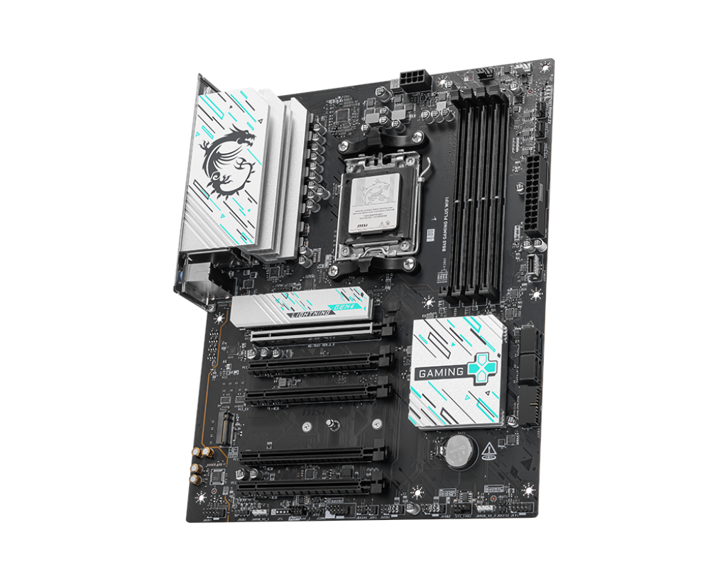 MSI B840 GAMING PLUS WIFI | ATX Motherboard with DDR5, PCIe 5.0, WiFi 7 & Intel 15th/14th Gen Support - Image 3