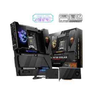 MSI MEG X870E GODLIKE | Premium E-ATX Motherboard with DDR5, PCIe 5.0, WiFi 7 & Dual 10G/2.5G LAN