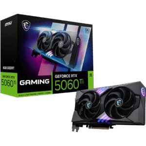 MSI RTX 5060 Ti 8G GAMING OC | 8GB GDDR6 Gaming Graphics Card with Dual-Fan Cooling & Factory Overclock