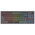 Mkey Darkness Brown 85 Key | Mechanical Keyboard with Brown Switches & Compact Layout