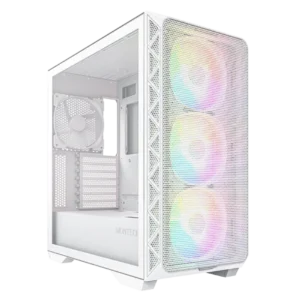 Montech Air 903 MAX White | Mid-Tower PC Case with Tempered Glass, High-Airflow Design & RGB Support