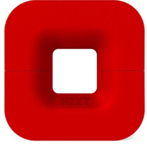 NZXT PUCK Red Cable | Premium Cable Management Accessory