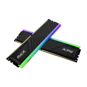 XPG Spectrix D35 DDR4 16GB (2x8GB) 3200MHz RGB Black Gaming Memory