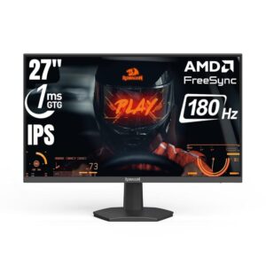 Redragon GM27X5IPS | 27-Inch FHD IPS Flat Gaming Monitor with 200Hz Refresh Rate & 1ms Response Time