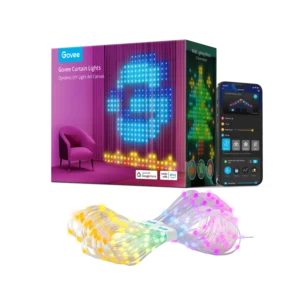 Govee Wi-Fi & Bluetooth Curtain Light | Smart LED – Customizable Ambient Lighting