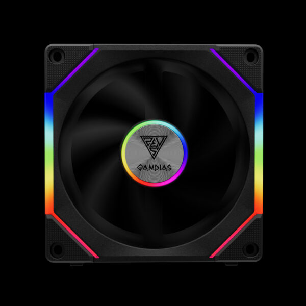 GAMDIAS AEOLUS P2-1203 Cooling Fan | High-Performance 120mm PC Fan - Image 2