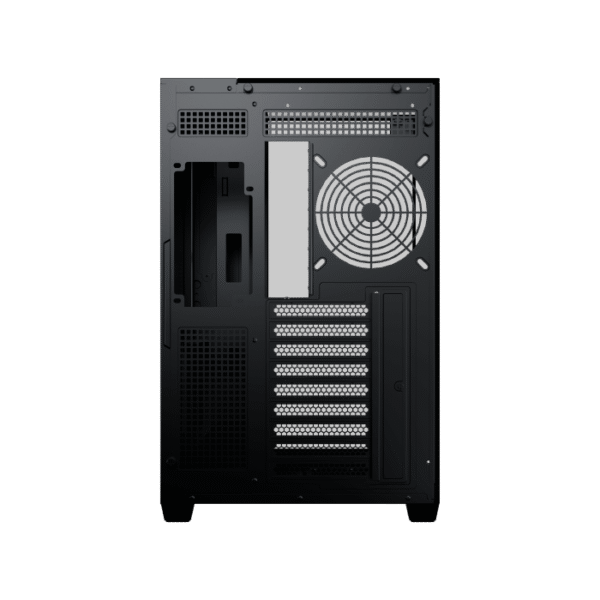 Xigmatek Aqua V Black ATX Case | 3x Tempered Glass, 7x ARGB Fans & Remote Control Kit - Image 6