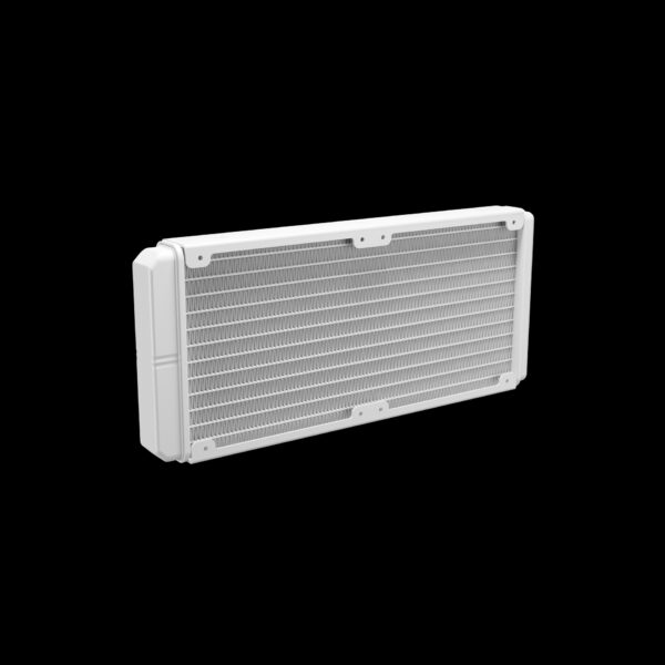GAMDIAS AURA GL240 V2 White Liquid Cooler | 240mm ARGB AIO CPU Cooling System - Image 3
