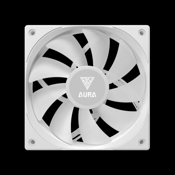 GAMDIAS AURA GL240 V2 White Liquid Cooler | 240mm ARGB AIO CPU Cooling System - Image 4