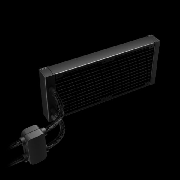 GAMDIAS CHIONE M4-240 Black Liquid Cooler | 240mm ARGB AIO CPU Cooling System - Image 3