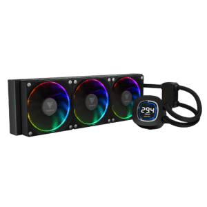 GAMDIAS CHIONE M4-360 Black Liquid Cooler | 360mm ARGB AIO CPU Cooling System