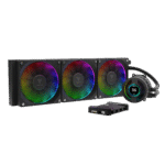 GAMDIAS CHIONE P3-360U AIO Liquid Cooler | 360mm ARGB Display CPU Cooling System