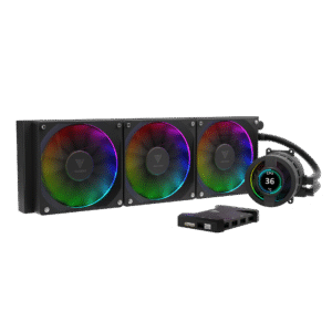 GAMDIAS CHIONE P3-360U AIO Liquid Cooler | 360mm ARGB Display CPU Cooling System