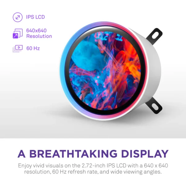 NZXT Kraken Elite 360mm BL RGB 2024 Cooler with Controller | High-Performance AIO Liquid Cooling - Image 4