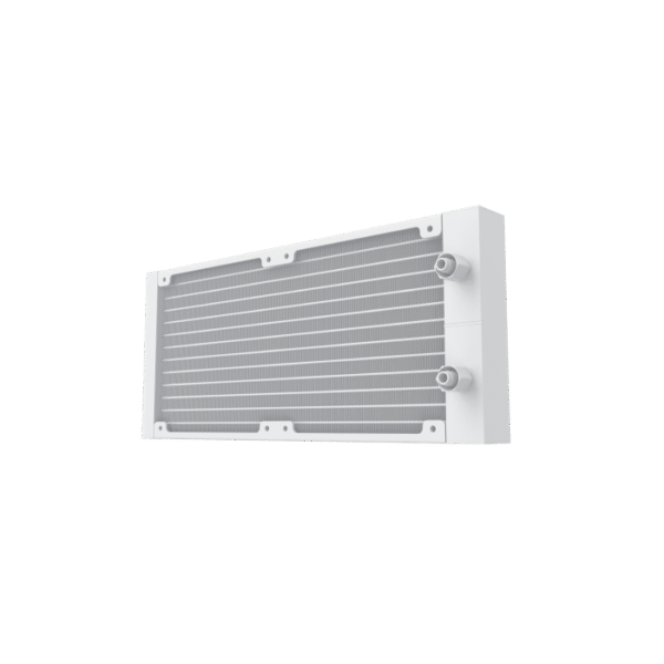 Xigmatek FROZR-O II Arctic 240 AIO Liquid Cooler | White 240mm Radiator, LCD Pump Head, 2×X22A Arctic PWM ARGB Fans & Galaxy II Fan Control - Image 5