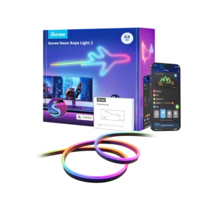 Govee Neon Rope Light 2 Clips White | 5pcs Pack – Easy LED Installation Accessories