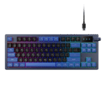 GAMDIAS Hermes E7 Wired Gaming Keyboard | RGB Mechanical Keys & Anti-Ghosting