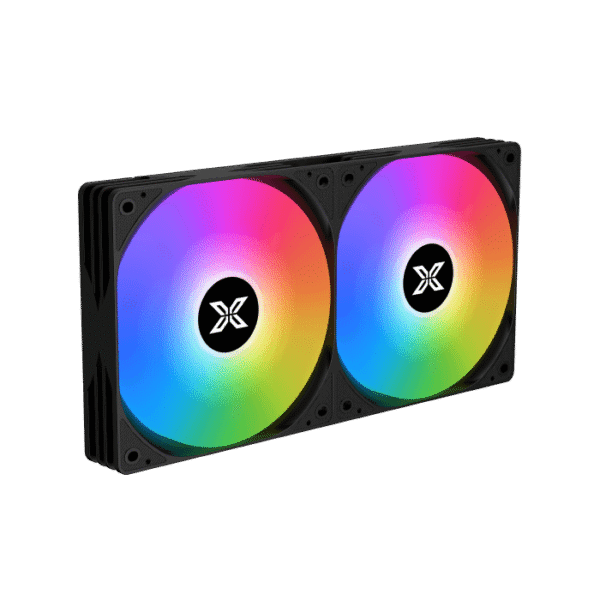 Xigmatek LK 240 Digital AIO Liquid Cooler | 240mm Radiator, LCD Pump Head, PWM Fans & ARGB Controller - Image 5
