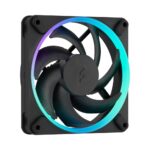 Fractal Design Momentum 12 ARGB 120mm Single Black PWM Fan | High-Performance PC Cooling