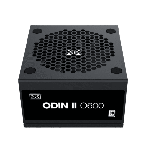 Xigmatek Odin II 600W Power Supply (Black) | 80 Plus, DF APFC, 120mm Fan, UK Power Cord - Image 3