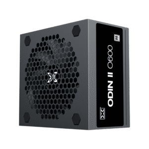 Xigmatek Odin II 600W Power Supply (Black) | 80 Plus, DF APFC, 120mm Fan, UK Power Cord