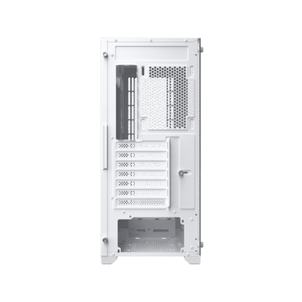Xigmatek Quantum Arctic White E-ATX Case | Tempered Glass, 4x ARGB Fans & Control PCB - Image 7