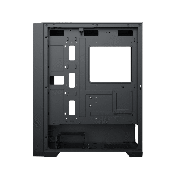Xigmatek Quantum Black E-ATX Case | Front Mesh, 4x ARGB Fans & Control PCB - Image 6