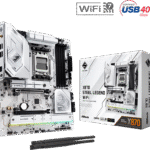 ASRock X870 Steel Legend WiFi | AMD AM5 ATX Motherboard with DDR5, PCIe 5.0, M.2 NVMe & WiFi