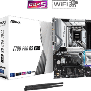 ASRock Z790 Pro RS WiFi | Intel 14th, 13th & 12th Gen ATX Motherboard with DDR5, PCIe 5.0, M.2 & WiFi