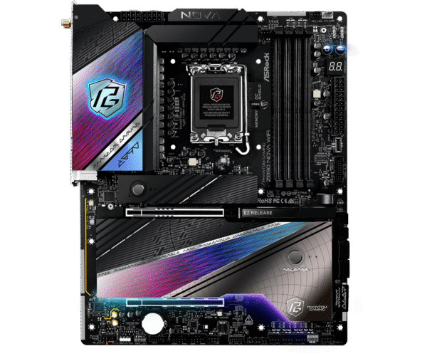 ASRock Z890 Nova WiFi | Intel 800 Series ATX Motherboard with DDR5, PCIe 5.0 & WiFi 7 - Image 2