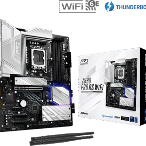 ASRock Z890 Pro RS WiFi | Intel 800 Series ATX Motherboard with DDR5, PCIe 5.0 & WiFi 7