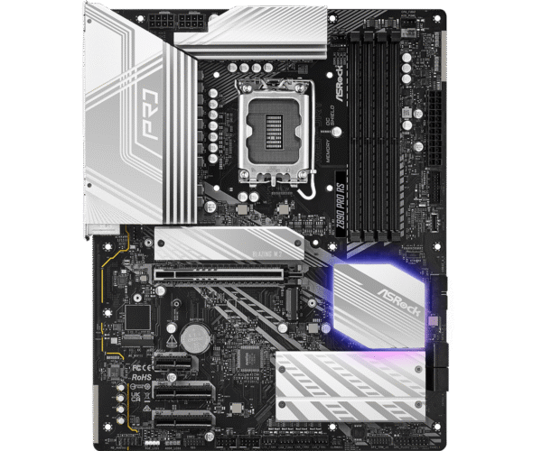 ASRock Z890 Pro RS | Intel 800 Series ATX Motherboard with DDR5 & PCIe 5.0 - Image 2