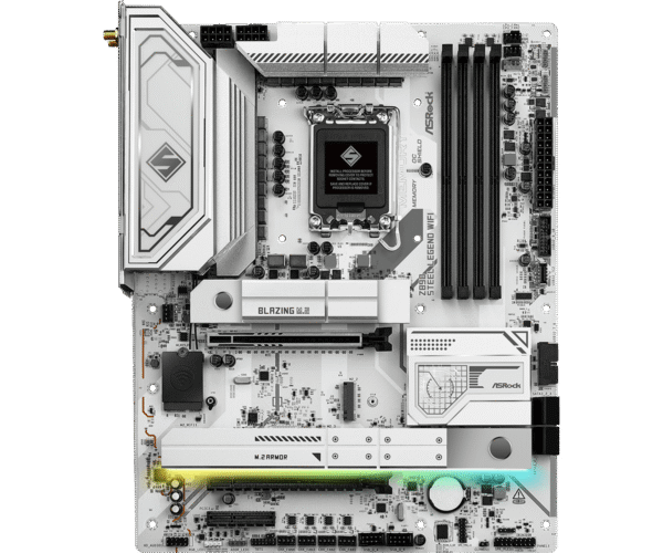 ASRock Z890 Steel Legend WiFi | Intel 800 Series ATX Motherboard with DDR5, PCIe 5.0 & WiFi 7 - Image 2