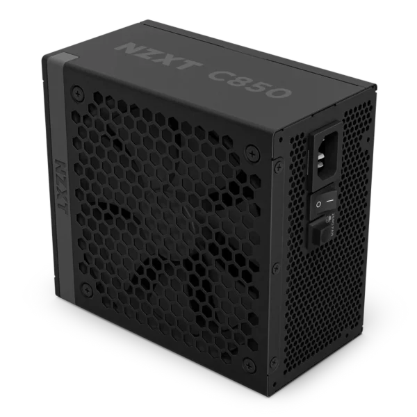 NZXT 3.1 80+ Gold 850W Fully Modular Black PSU | Low-Noise High-Efficiency Power Supply