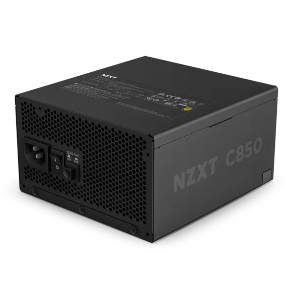 NZXT 3.1 80+ Gold 850W Fully Modular Black PSU | Low-Noise High-Efficiency Power Supply - Image 3