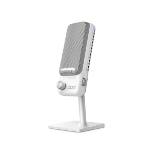 NZXT Capsule Elite Gaming White Mic | Professional USB Streaming Microphone