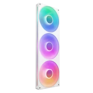 NZXT F420 RGB CORE Single White Fan | High-Performance PC Cooling