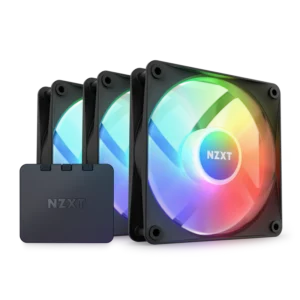 NZXT F120 CORE RGB Series Black Triple Fan | High-Performance PC Cooling