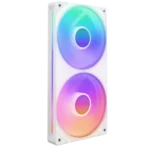 NZXT F240 RGB CORE White Single Fan Frame | High-Performance PC Cooling Accessory