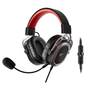 Havit H2008D Gaming Headset | Black, Ochre & Red, Immersive Gaming Audio