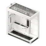 HAVN HS 420 Dual-Chamber | ATX Mid-Tower PC Case in White with Hybrid Design, Tempered Glass & 420mm Radiator Support