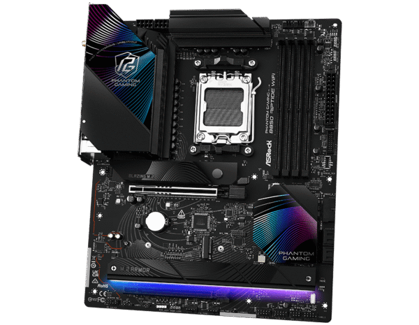 ASRock B850M Riptide WiFi | AMD AM5 Micro-ATX Motherboard with DDR5 & PCIe 5.0 - Image 3