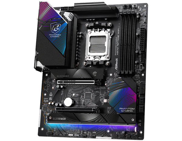 ASRock X870 Riptide WiFi | AMD AM5 ATX Motherboard with DDR5, PCIe 5.0, M.2 NVMe & WiFi - Image 2