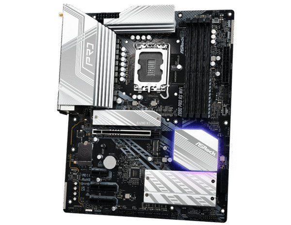 ASRock Z890 Pro RS WiFi | Intel 800 Series ATX Motherboard with DDR5, PCIe 5.0 & WiFi 7 - Image 2